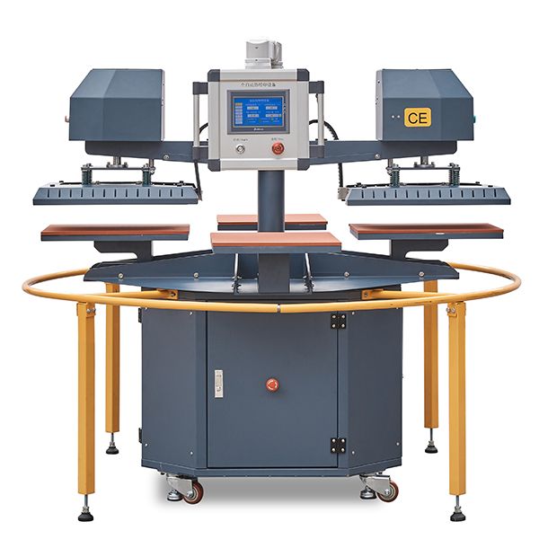 Double-head Multifunctional Four-Station Heat Press Machhine