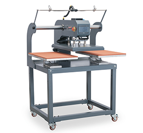 Updated Up-Slide Pneumatic Double  Station  Heat  Press  Machine